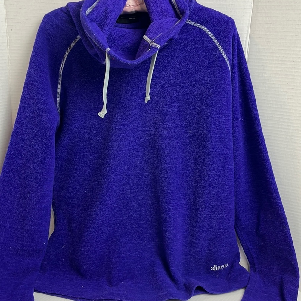 SHERPA adventure gear fleece funnel neck long sleeve layer